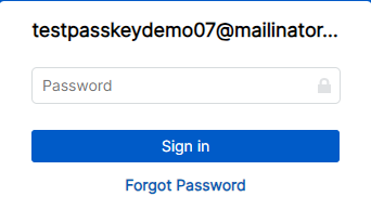 Enter your password.