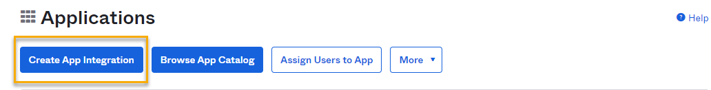 Créez une intégration d’appli.
