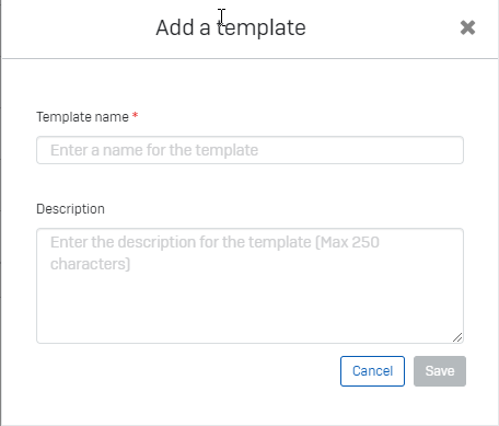 Adicionar um modelo.