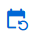 Scheduled icon.