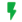 Green lightning bolt.