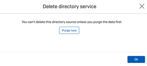 Azure AD purge data now