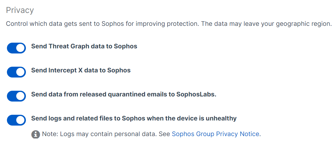 Turn privacy settings on.