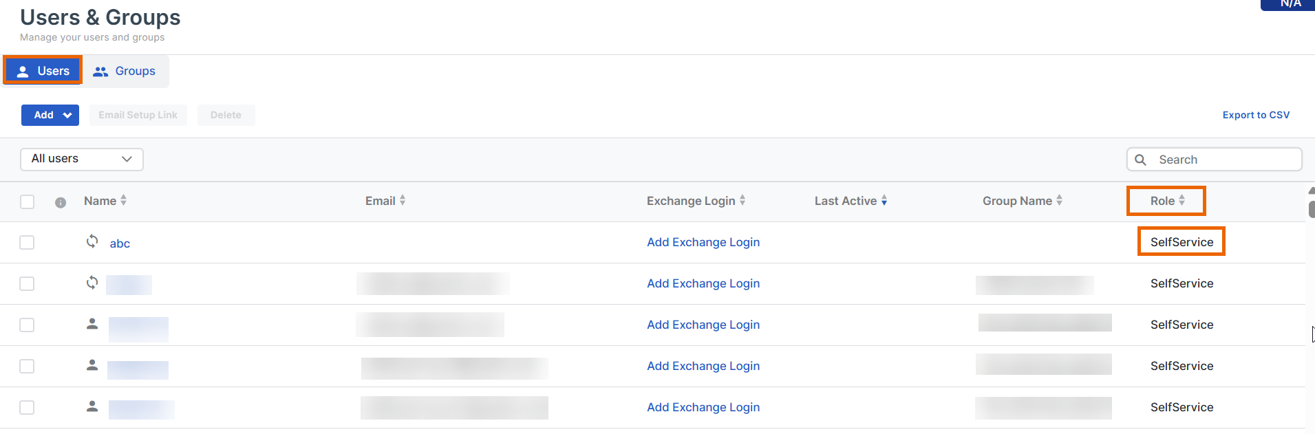 「ロール」列。