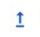 Blue arrow icon.