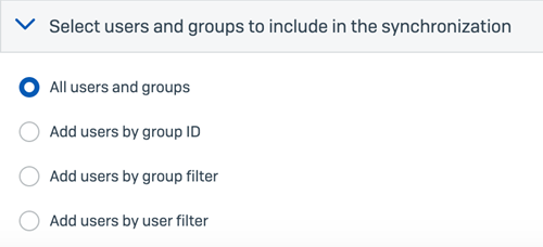 Configurações de usuários e grupos do Microsoft Entra ID (Azure AD).