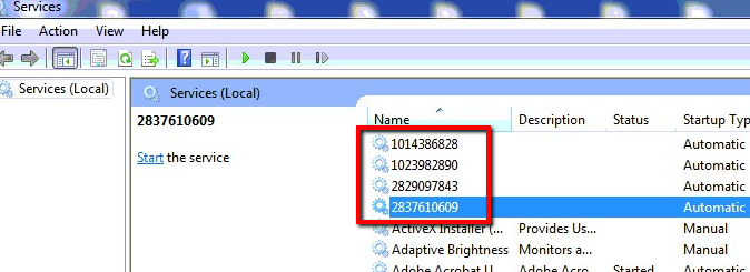 TrickBot または Emotet 攻撃の例。