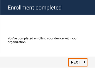 The "Sign in with your work account" page.