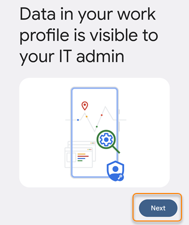 The first "Next" button.