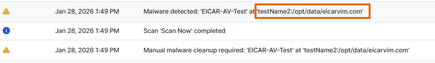 Sophos Protection for Linux detection in a non-root namespace.