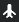 Airplane icon.