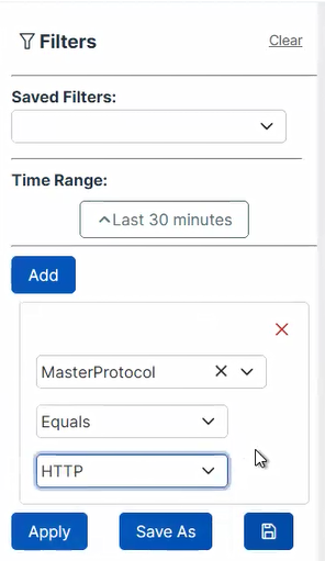 Filters example.