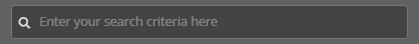 The empty search bar.