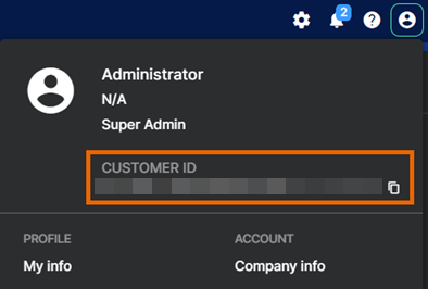 Customer ID.