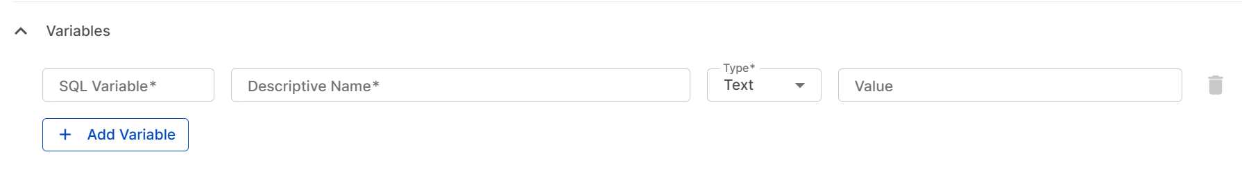 Variable editor.
