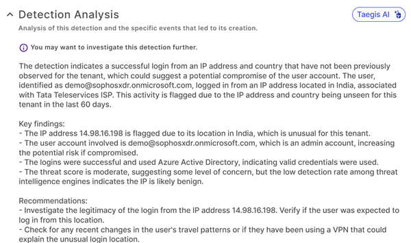 Generated AI Detection Analysis.