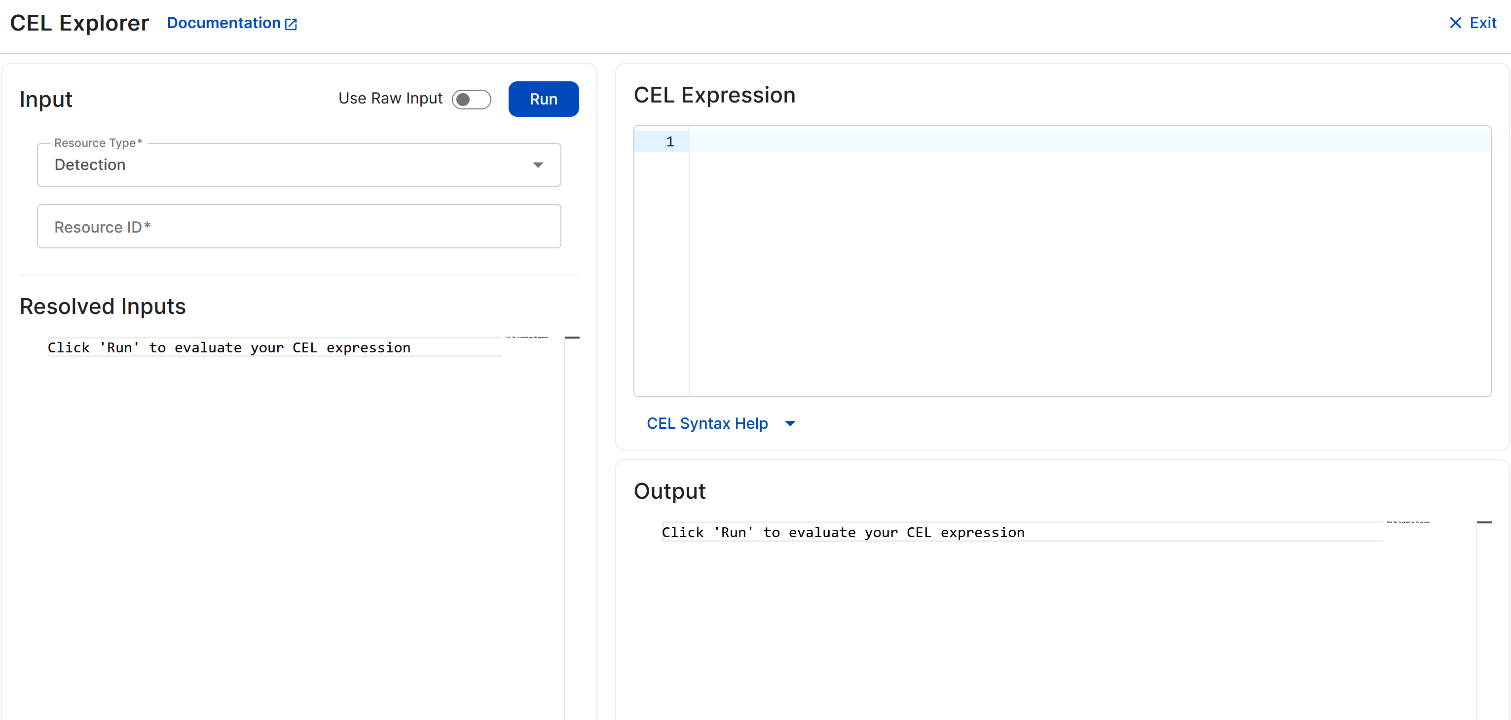 CEL Explorer.