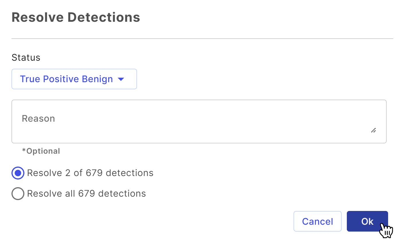 Resolve multiple detections.