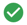 Green checkmark icon.