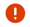 Red warning icon.