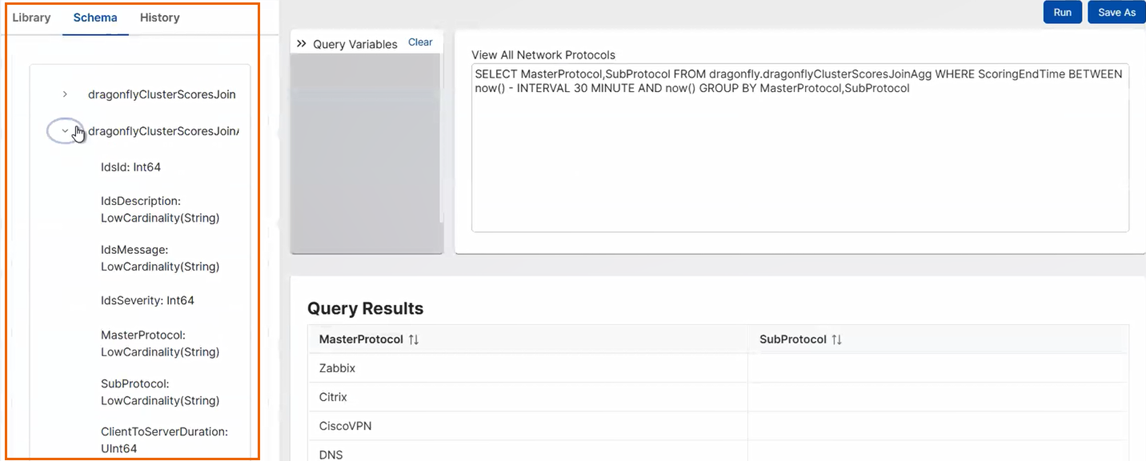 Schema example.