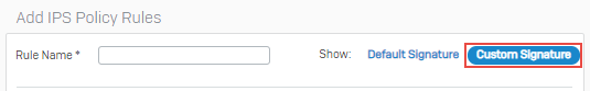 Select specific signatures.