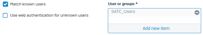 Match users.