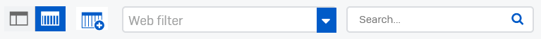 Select web filter and search.