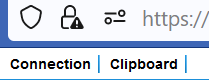 Telnet and SSH options.