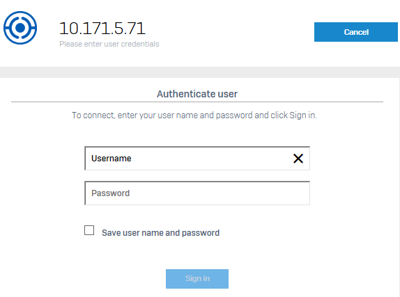 Sign in to connect.