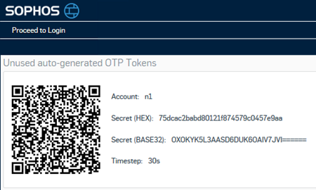 QR code and key.