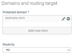 Email domains and routing servers