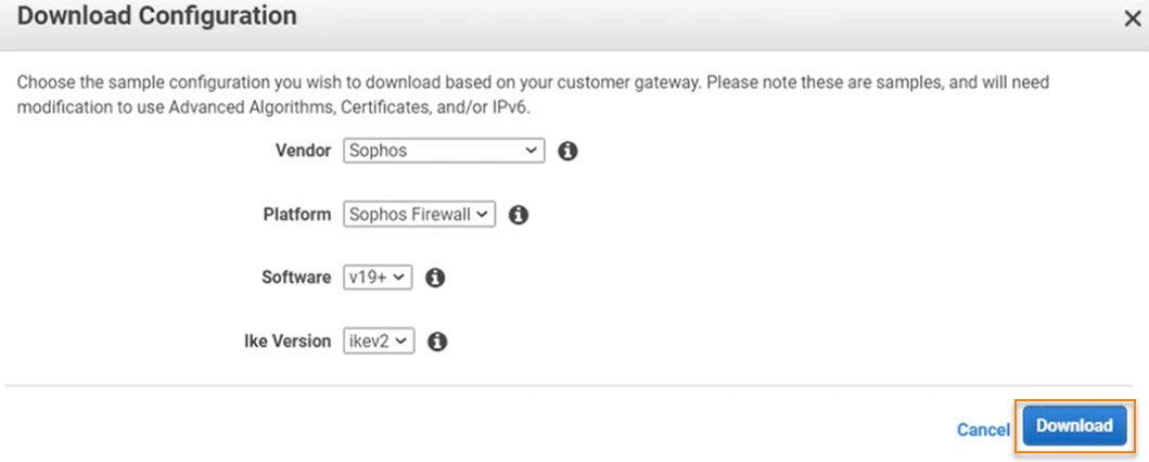 Click Download.