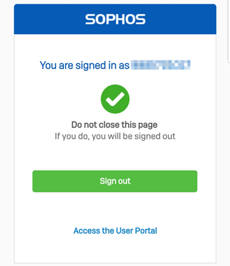 You are signed in.