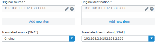 DNAT translation settings in BO firewall.
