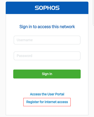 Sign in to Wi-Fi Network.