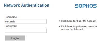 キャプティブポータルにサインインする。