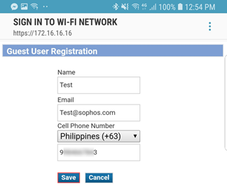 ゲストユーザーの登録。