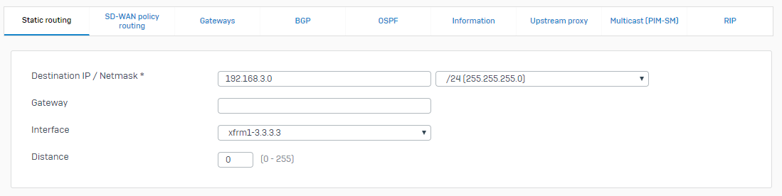 静的ルートの設定。