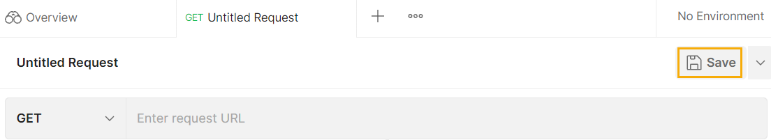 リクエスト名を保存する。
