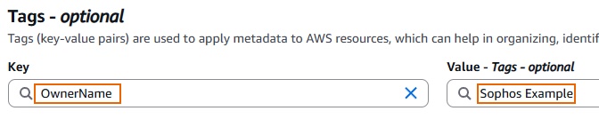 タグ」を選択します。