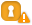 Warning icon for VPN connection status.