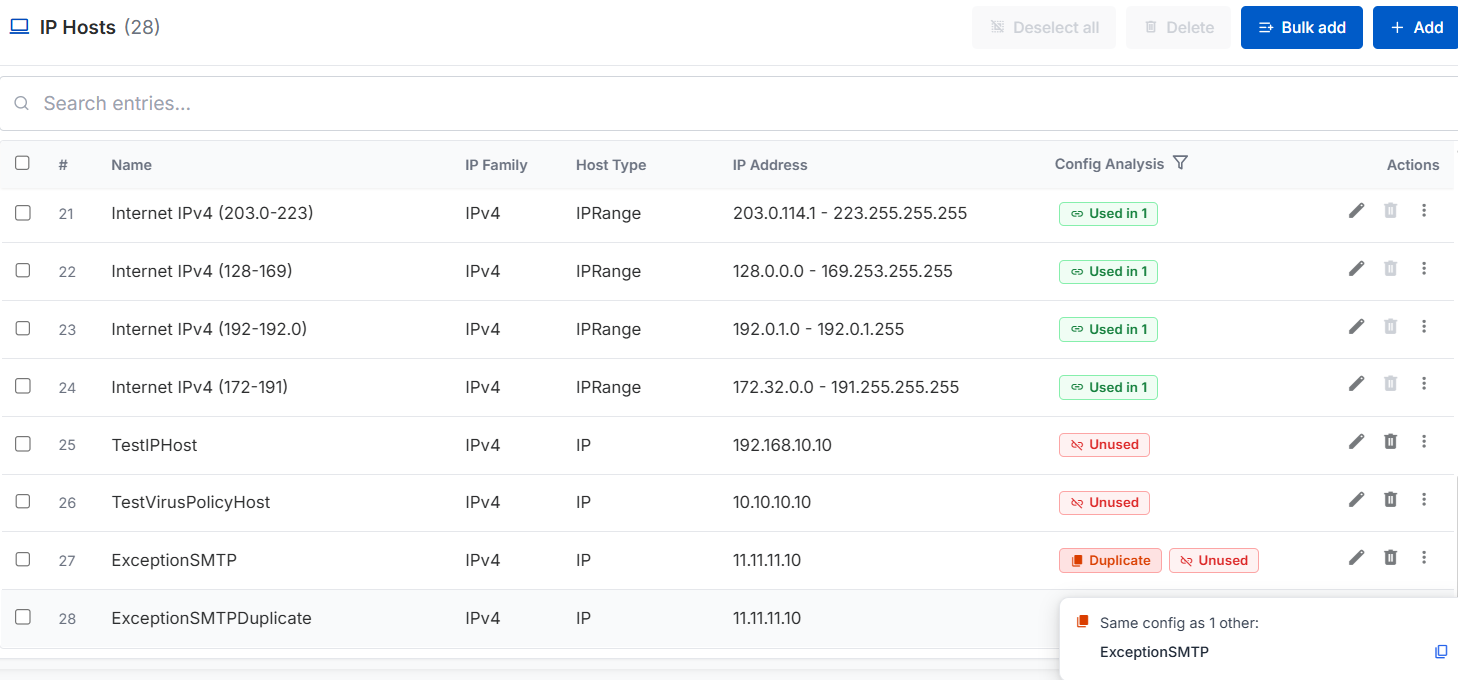 Config Studio report.
