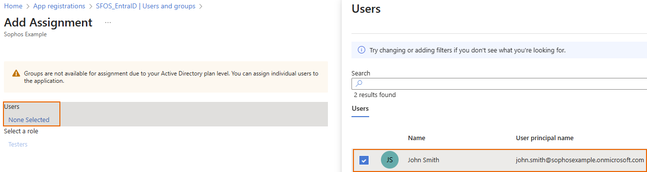 Add users.
