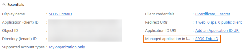 Manage application.