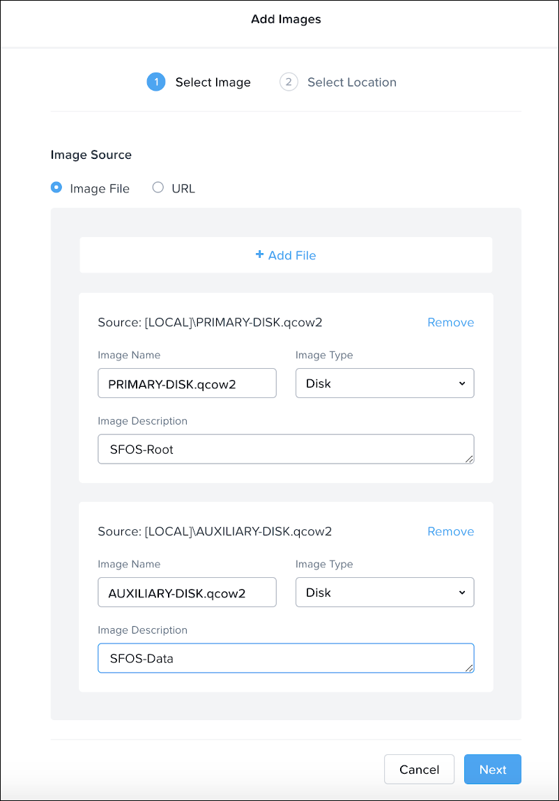 Dialog shows two disks.